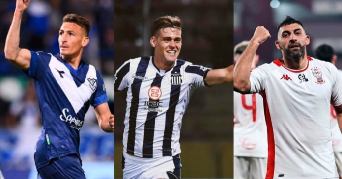 Vélez, Talleres y Huracán jugarán este domingo la Liga Profesional 2024