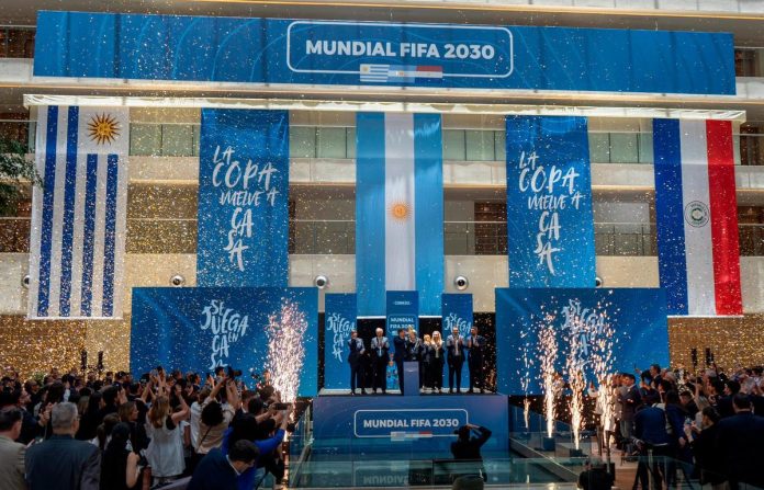 Oficial: el Mundial 2030 inaugura en Uruguay, Argentina y Paraguay