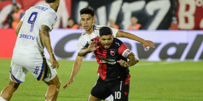 Pol Fernández fue una de las figuras del triunfo de Boca el día en el que su futuro club confirmó su incorporación