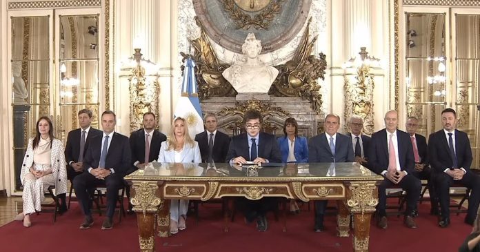 El discurso completo de Javier Milei en cadena nacional por el primer año de su gobierno