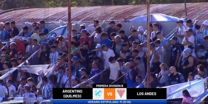 Escándalo en el ascenso: demoraron Argentino de Quilmes-Los Andes por amenazas al árbitro