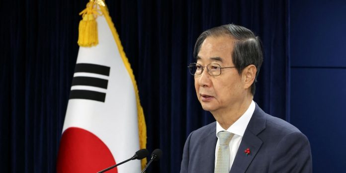 El Primer Ministro surcoreano habló por teléfono con Joe Biden tras la destitución del presidente Yoon Suk-yeol