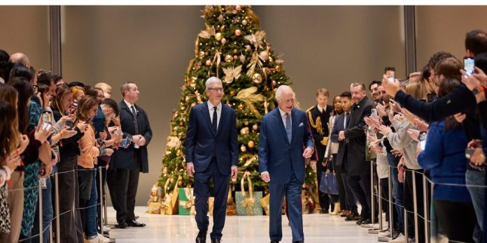 La reunión del año, el rey Carlos III junto al CEO de Apple: conoce todos los detalles de este encuentro real