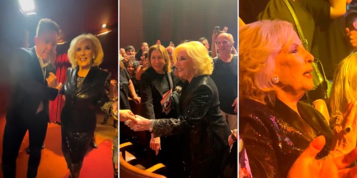 Cumbia, rosas y una gran ovación: la noche en la que Mirtha Legrand fue protagonista de un show de Los Palmeras