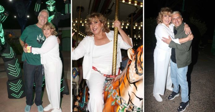 Las mejores fotos del multitudinario cumpleaños de Georgina Barbarossa en un parque de diversiones