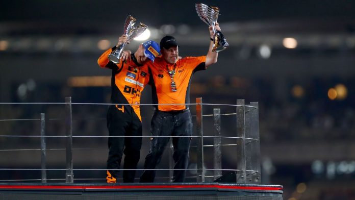 Lando Norris gana en Abu Dhabi y McLaren son campeones de F1