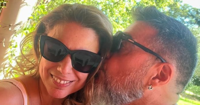 Románticas fotos y una tierna dedicatoria: Rolando Barbano sorprendió a Marina Calabró en su cumpleaños