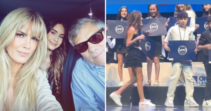 "Fue muy fuerte": la emoción de Viviana Canosa por el egreso de primaria de su hija Martina