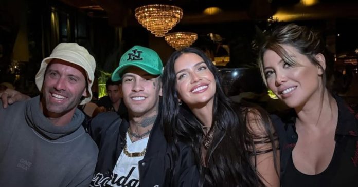 Así fue el festejo de Facundo Pieres con Zaira Nara, Wanda y L-Gante por el Abierto Argentino de Polo