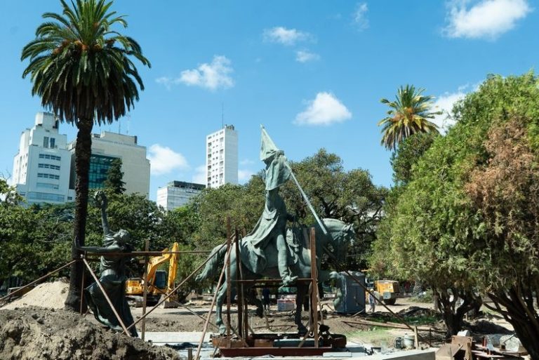 Nueva fecha para la reinauguración de Plaza San Martín en La Plata