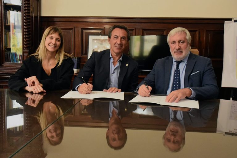 Gimnasia firmó un convenio con el Ministerio Público para prevenir la violencia en el deporte