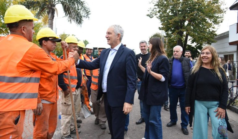 Alak lanzó un plan histórico de obras públicas y anunció la Junta Comunal de Los Hornos