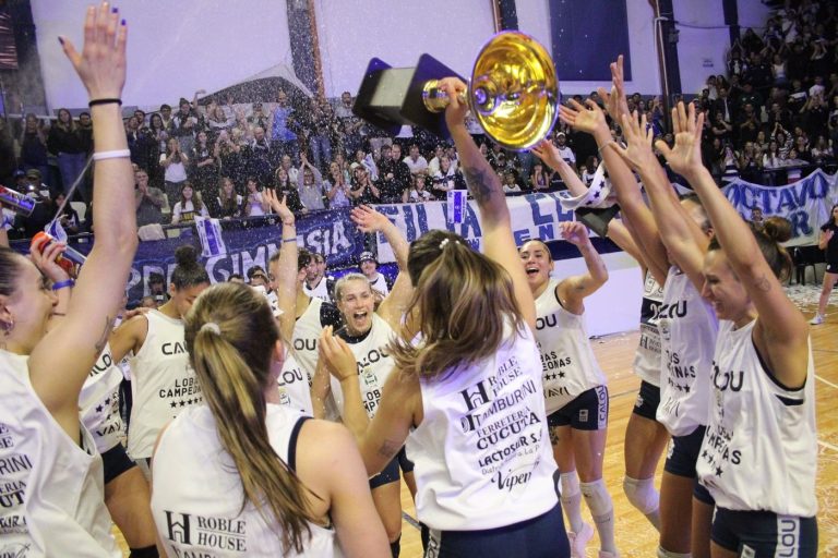 Las Lobas vencieron a Estudiantes y gritaron campeonas en el Poli