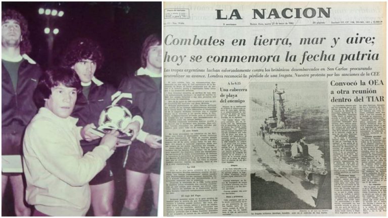 En plena guerra y a tres semanas del Mundial ’82: la historia de la Selección, en Gimnasia, para recaudar para el Fondo Patriótico
