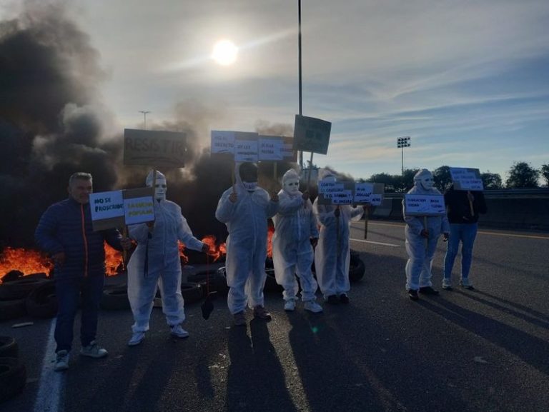 Corte total en la autopista Buenos Aires – La Plata