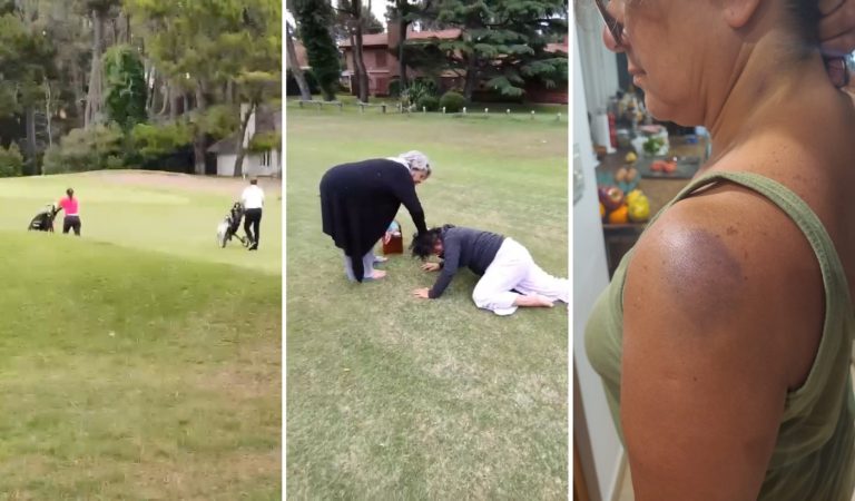 Ataque con palos de golf en Pinamar: una mujer platense denuncia agresión con insultos racistas