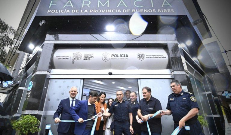 La Plata inaugura la primera farmacia exclusiva para la Policía Bonaerense