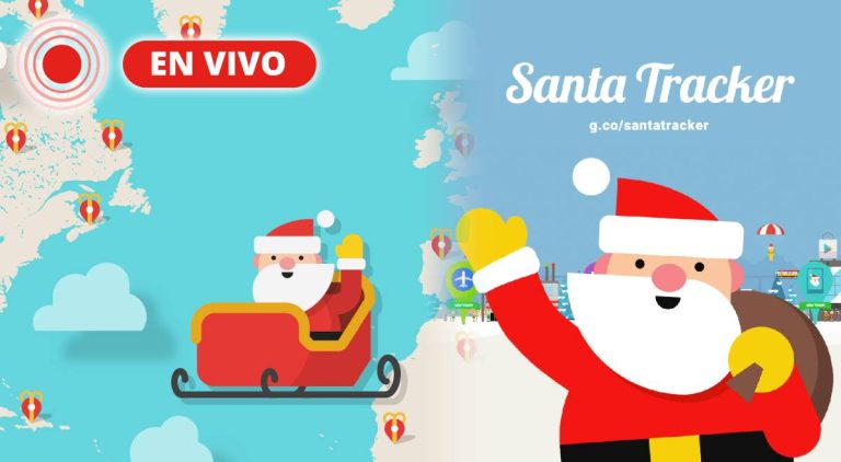 Seguí EN VIVO el recorrido de Papá Noel esta Navidad con Santa Tracker