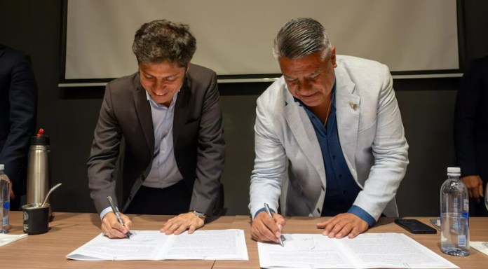 Tapia y Kicillof acordaron que el Estadio Único de La Plata sea “la nueva casa del fútbol argentino” – 9 Digital 