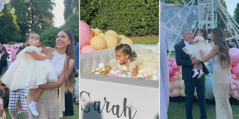 El álbum de fotos del cumpleaños de la hija de Barby Franco y Fernando Burlando: shows infantiles e invitados famosos 