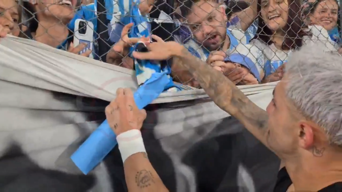 El bonito gesto de Gastón Martirena en el cierre de su gran año con Racing