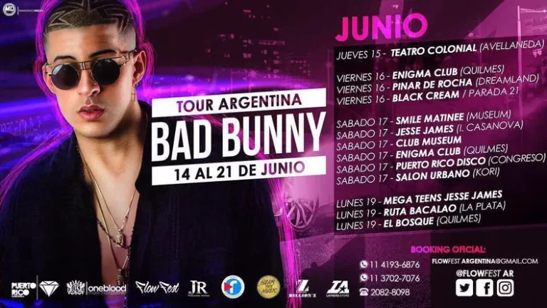 El regreso de Bad Bunny desató la nostalgia en La Plata: cuando cantó en Ruta Bacalao por solo 50 pesos