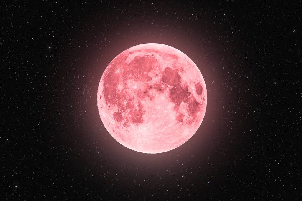 luna rosa de abril
