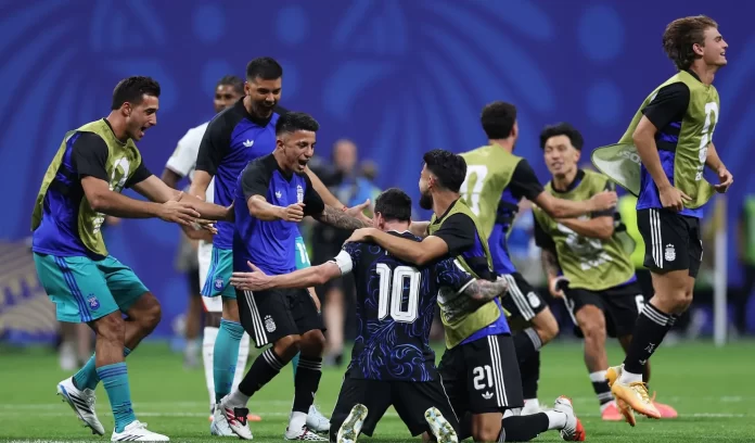 festejo-seleccion-aragentina-messi