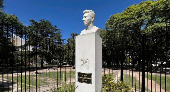 Estatua Lionel Messi